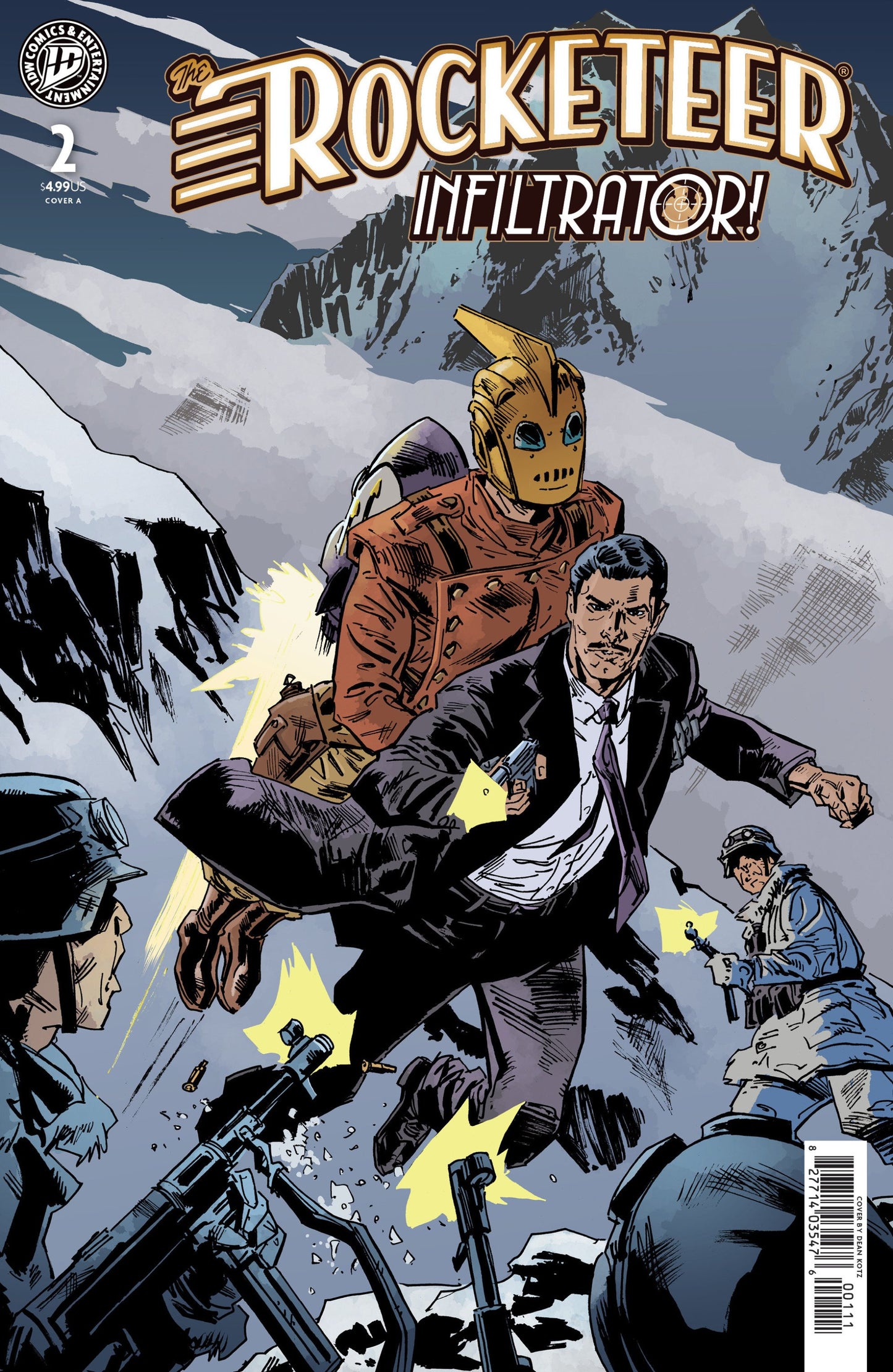 THE ROCKETEER INFILTRATOR #2 CVR A KOTZ
