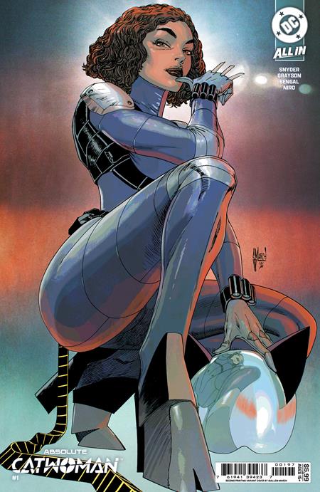 ABSOLUTE CATWOMAN #1 2ND PRINTING CVR B GUILLEM MARCH CARD STOCK VAR