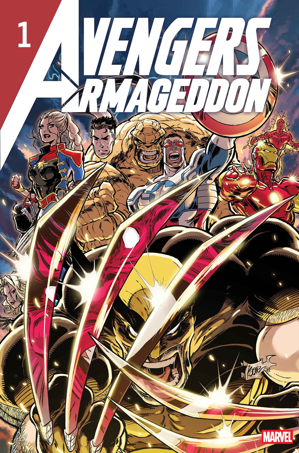 AVENGERS ARMAGEDDON #1 KAARE ANDREWS 2ND PRINTING CVR A