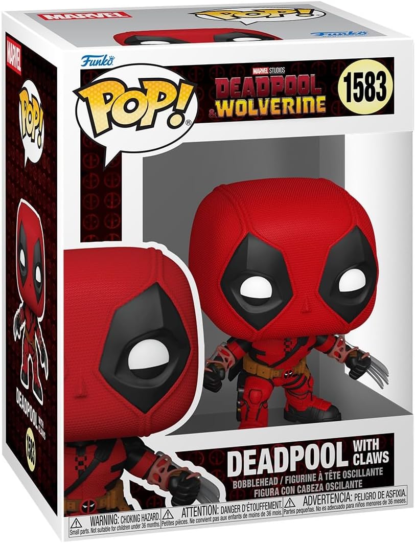 POP MARVEL DEADPOOL 3 W/ CLAWS