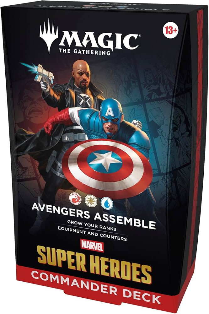 MAGIC THE GATHERING AVENGERS ASSEMBLE COMMANDER DECK