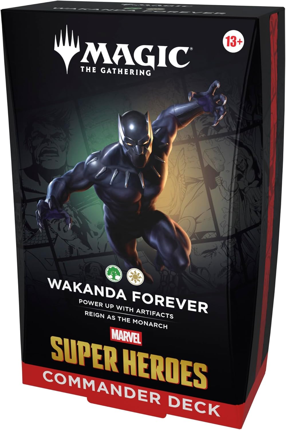 MAGIC THE GATHERING WAKANDA FOREVER COMMANDER DECK
