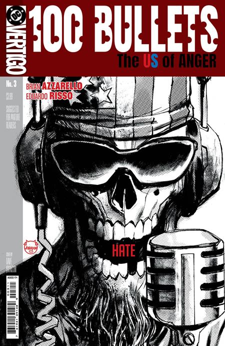 100 BULLETS THE US OF ANGER #3 CVR A DAVE JOHNSON (OF 8)