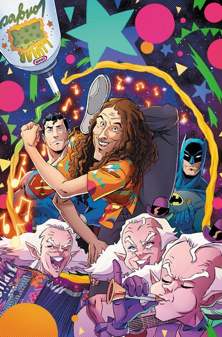 BATMAN SUPERMAN WEIRD AL WORLDS WEIRDEST #1 ONE SHOT CVR A DAN SCHOENING