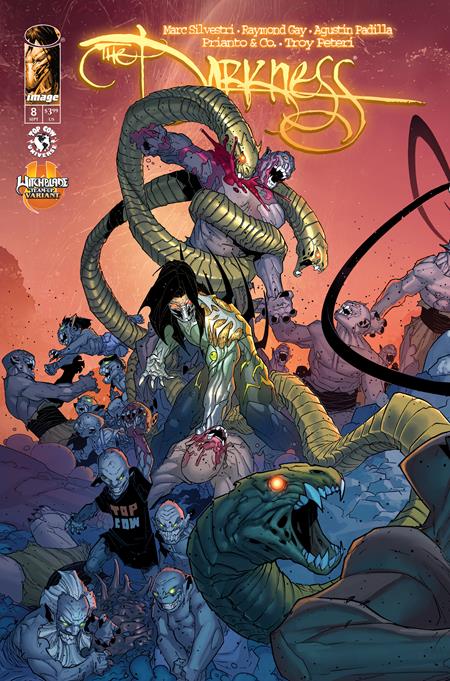 DARKNESS 2025 #8 CVR C PAT BOUTIN & STEVE FIRCHOW CONNECTING WITCHBLADE TEAM UP VAR