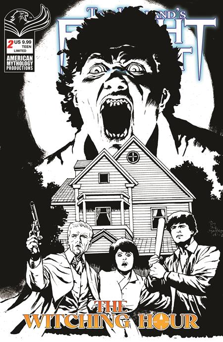 FRIGHT NIGHT WITCHING HOUR #2 CVR E ROY ALLAN MARTINEZ LTD B&W VAR (OF 2)