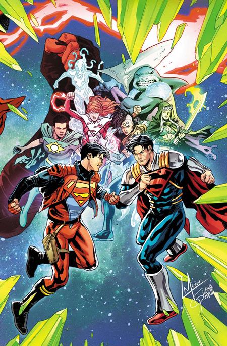 SUPERMAN #42 CVR A LUCAS MEYER CONNECTING KINGDOM OF ZOD