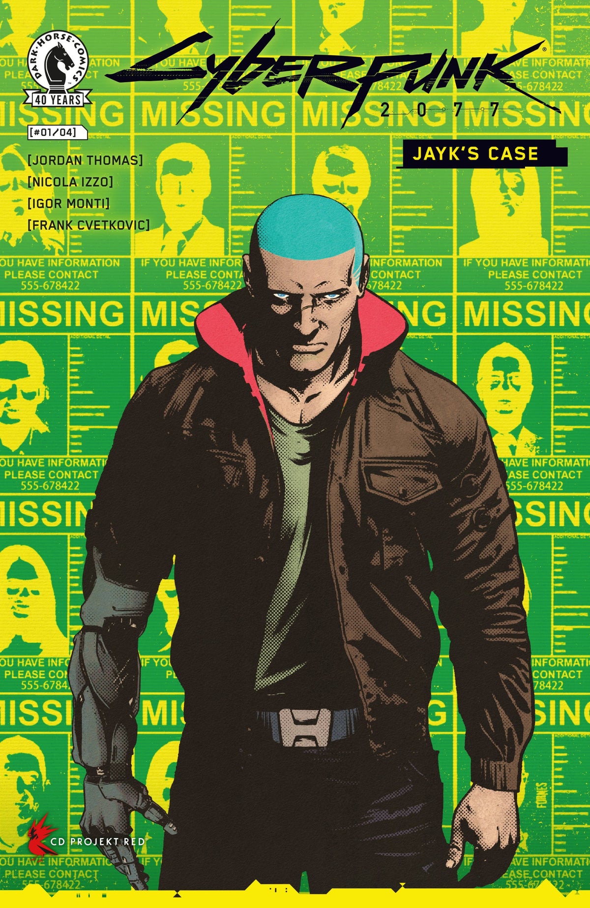 CYBERPUNK 2077 JAYKS CASE #1 CVR B JORGE FORNES