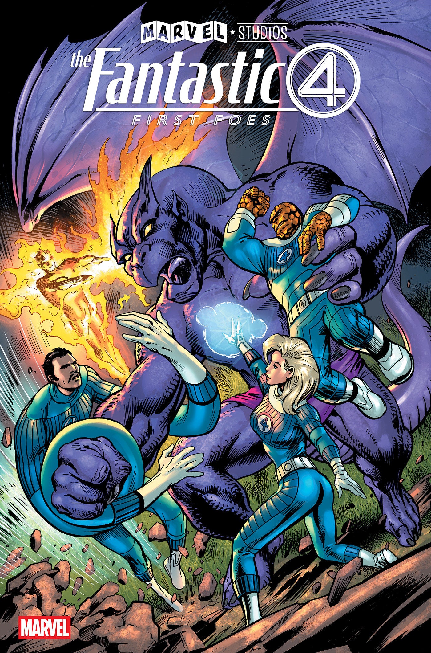 FANTASTIC FOUR FIRST FOES - DRAGON MAN #1 ALAN DAVIS VAR CVR C