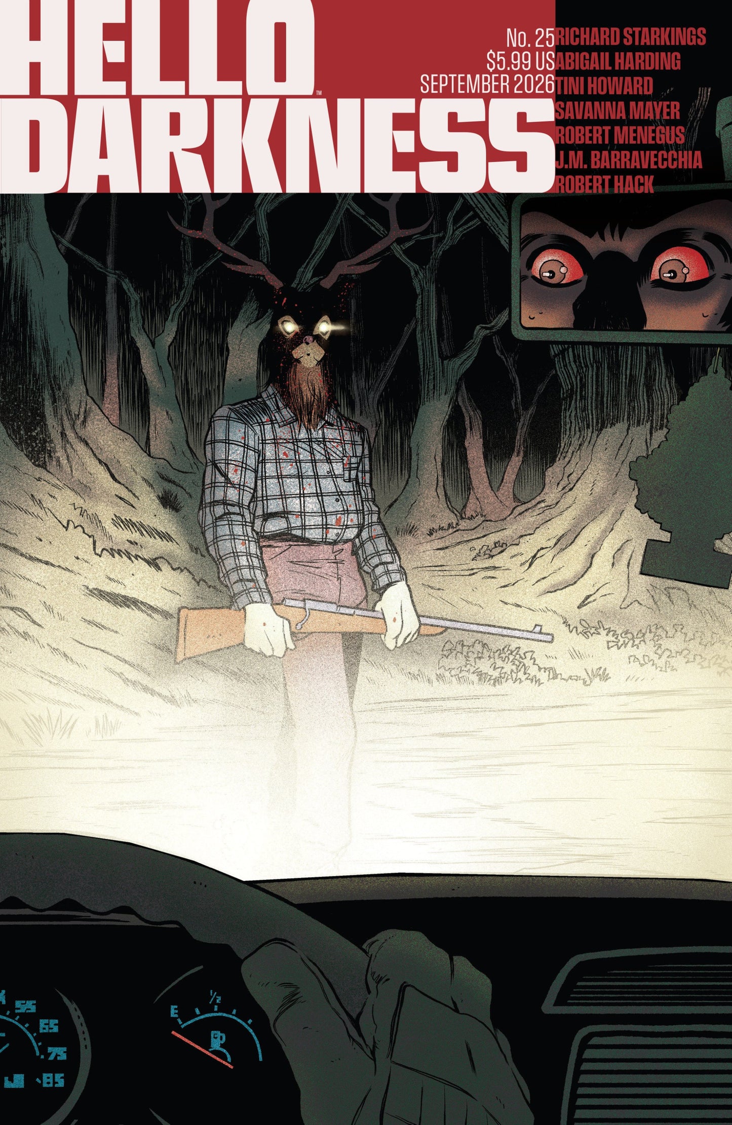 HELLO DARKNESS #25 I FOC REVEAL VAR DRESSED BOSS