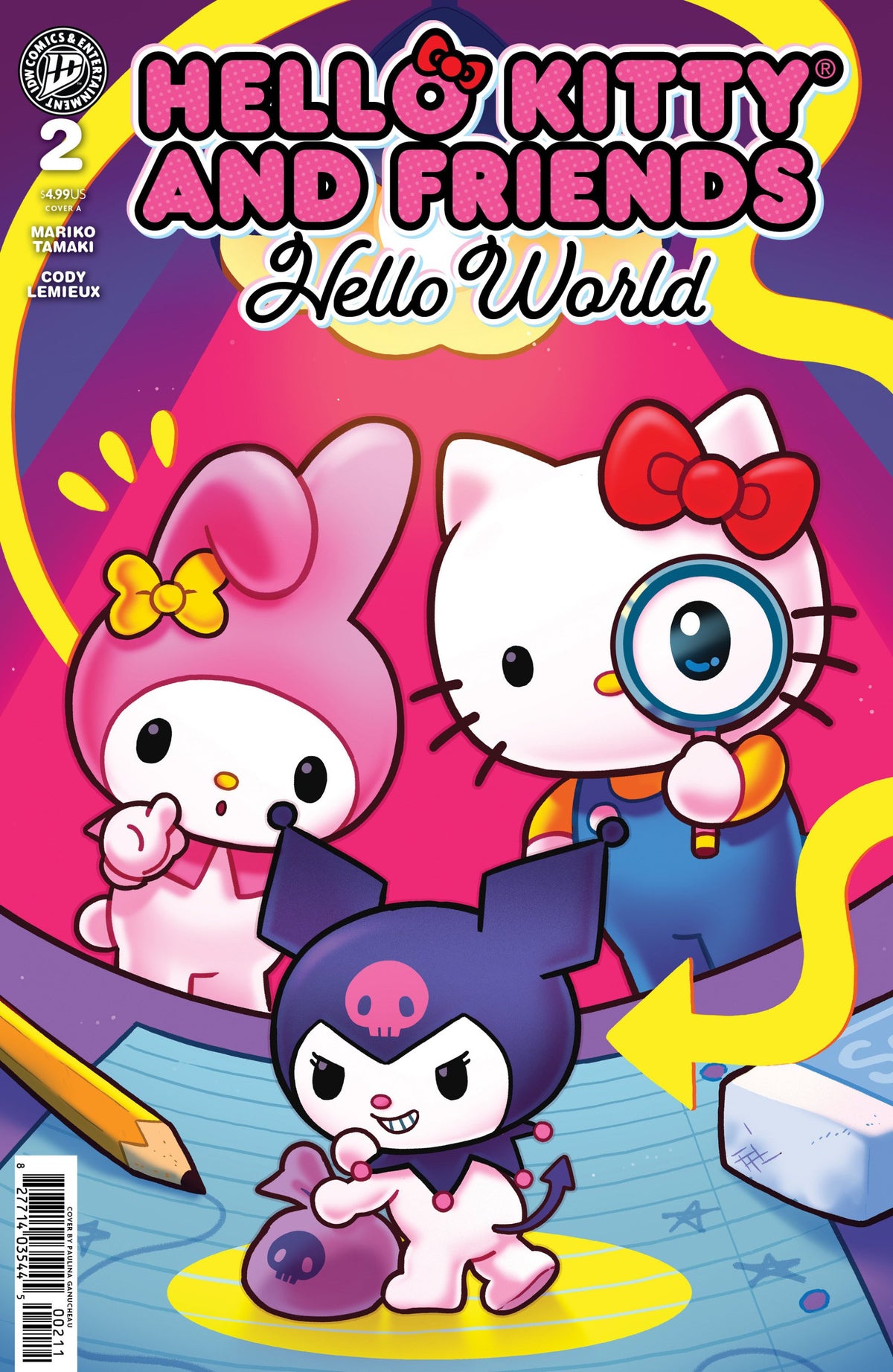 HELLO KITTY AND FRIENDS HELLO WORLD #2 CVR A GANUCHEAU
