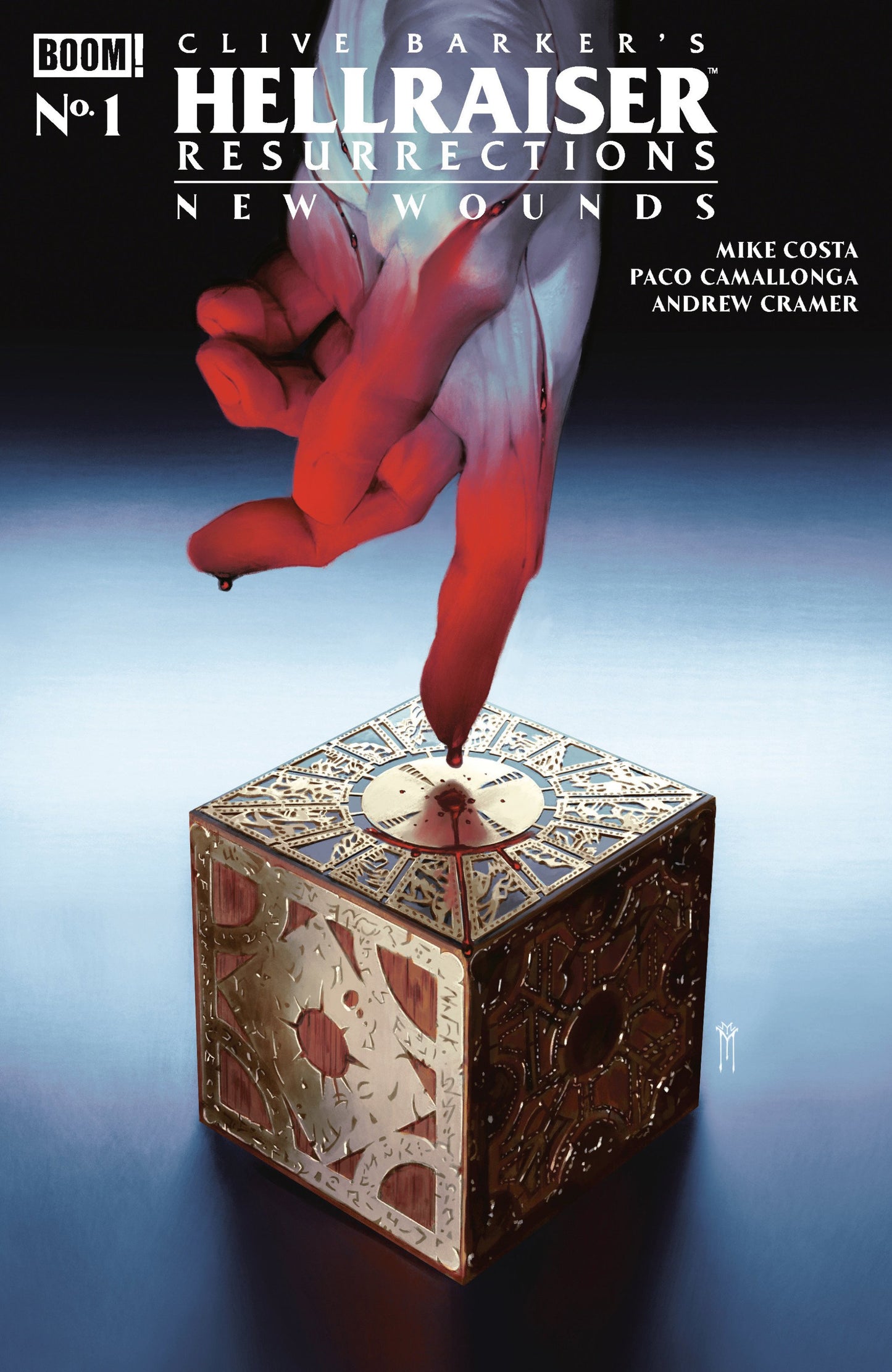 HELLRAISER RESURRECTIONS - NEW WOUNDS #1 G FOC REVEAL VAR DRESSED MERCADO CVR G