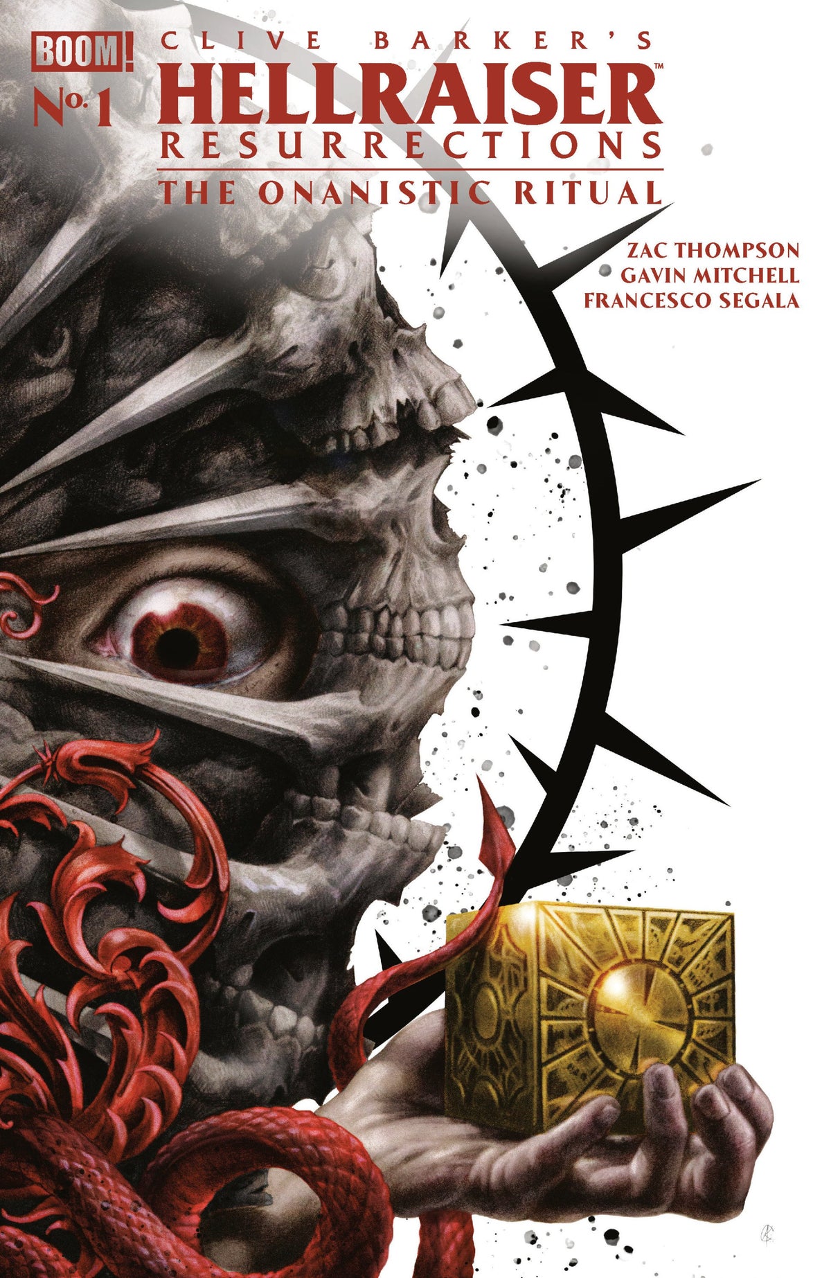 HELLRAISER RESURRECTIONS - THE ONANISTIC RITUAL #1 CVR G CURREY FOC REVEAL VAR