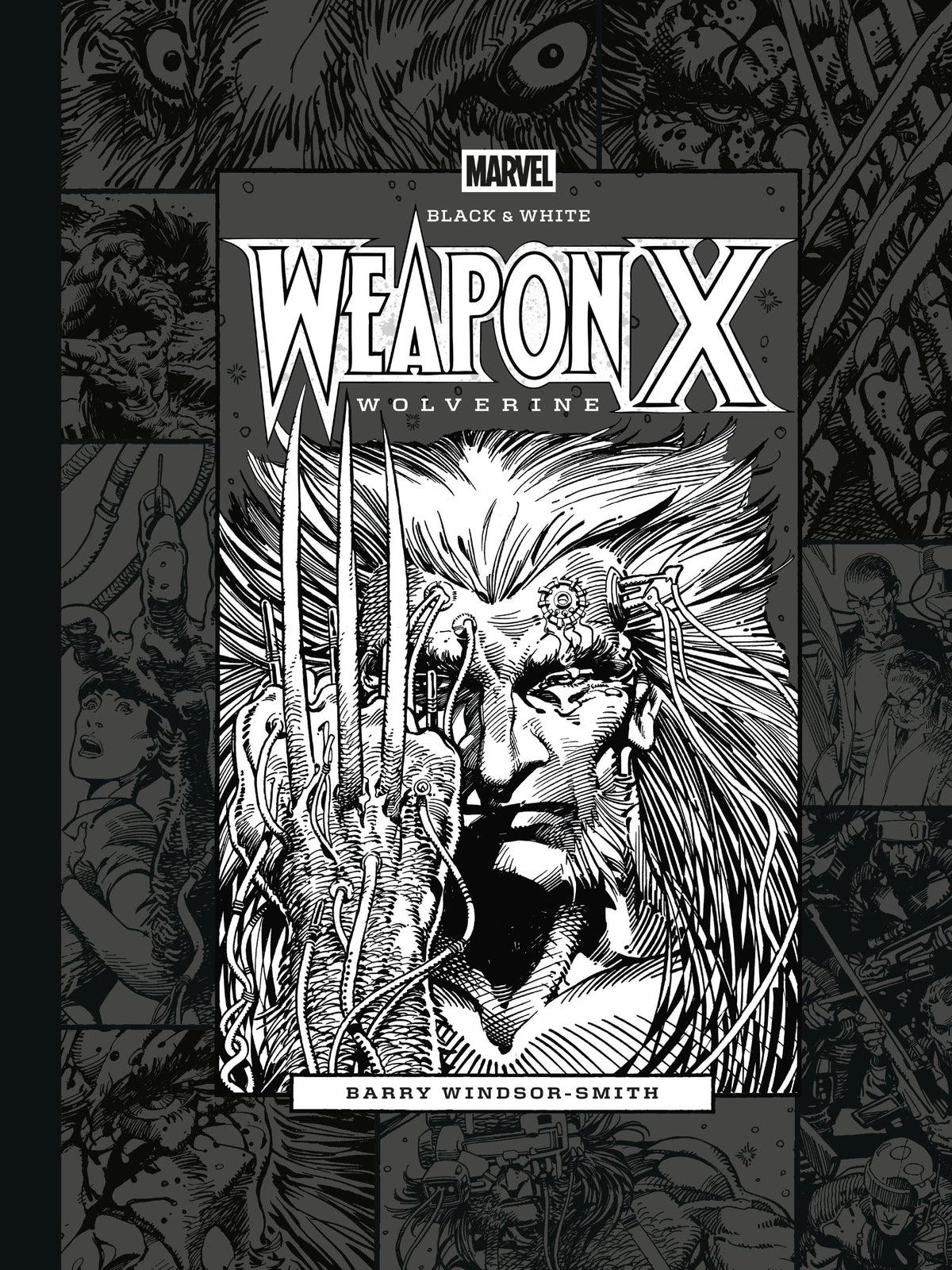 MARVEL BLACK AND WHITE BARRY WINDSOR-SMITHS WEAPON X HC
