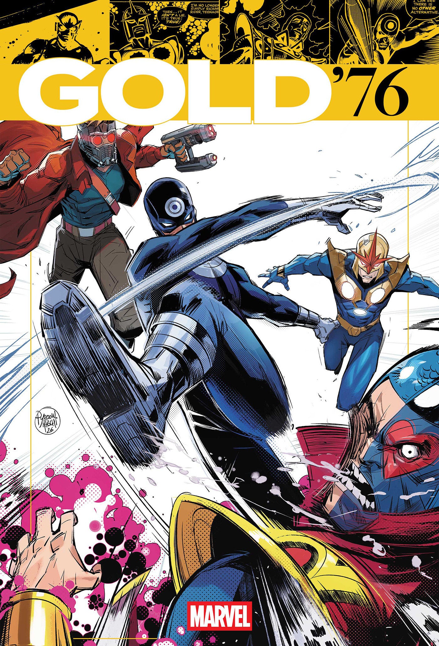 MARVEL GOLD 76 #1 HICHAM HABCHI HOMAGE VAR CVR C