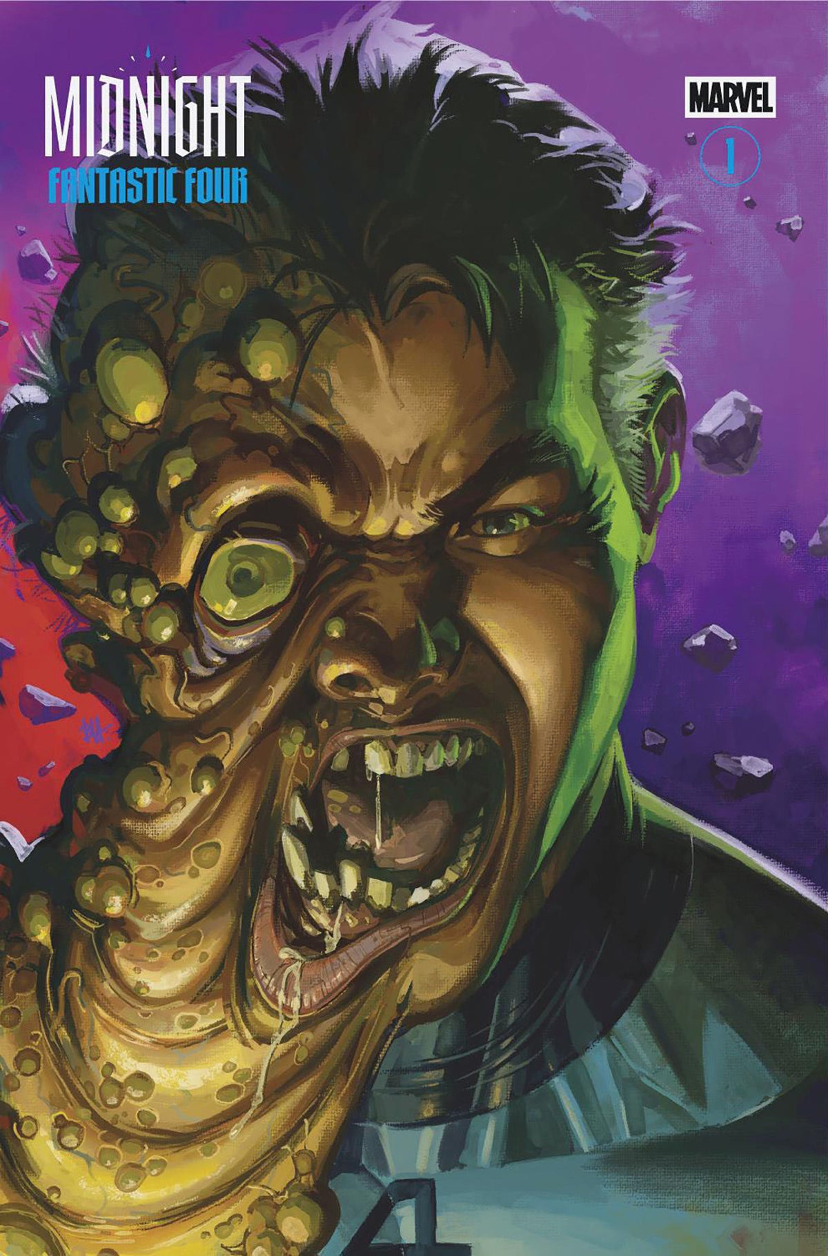 MIDNIGHT FANTASTIC FOUR #1 CVR C BEN HARVEY MIDNIGHT SPECIAL VAR