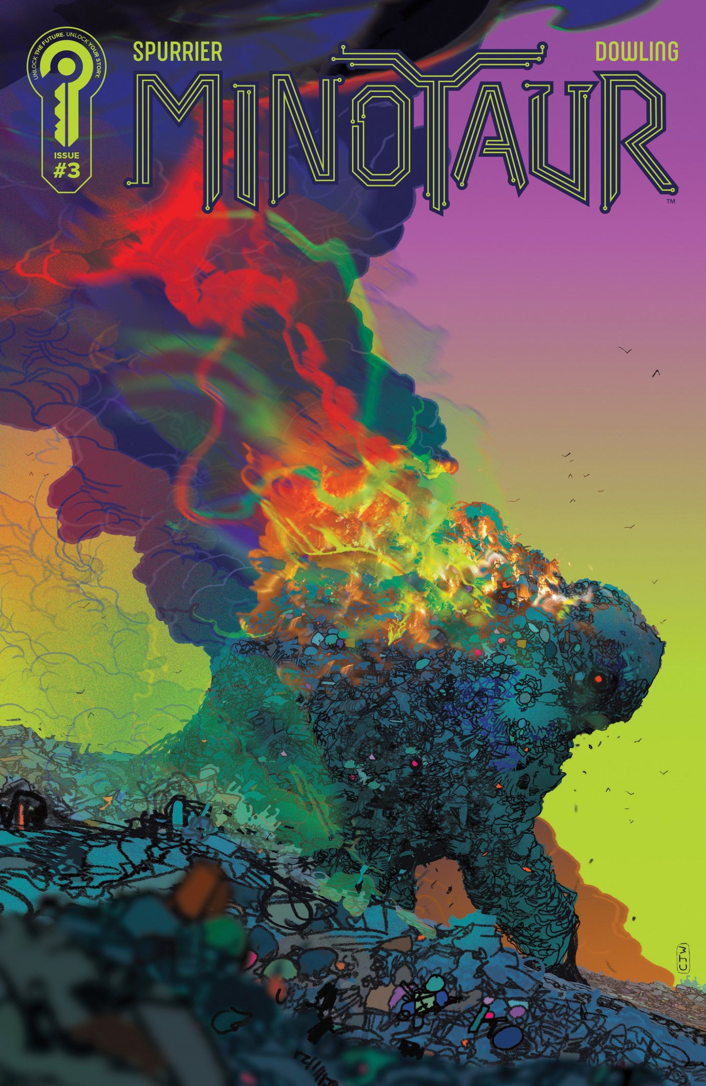 MINOTAUR #3 COVER B CHRISTIAN WARD CVR B