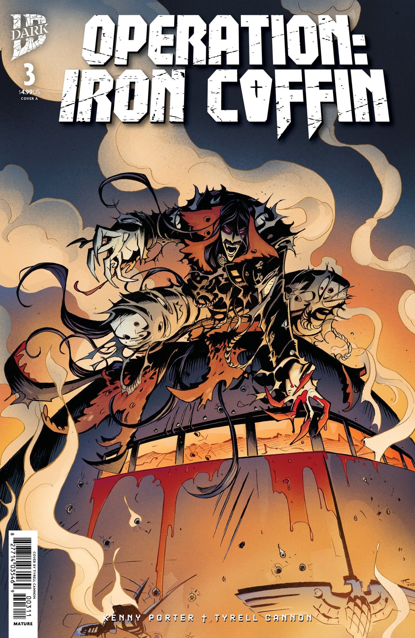 OPERATION IRON COFFIN #3 COVER A CANNON CVR A