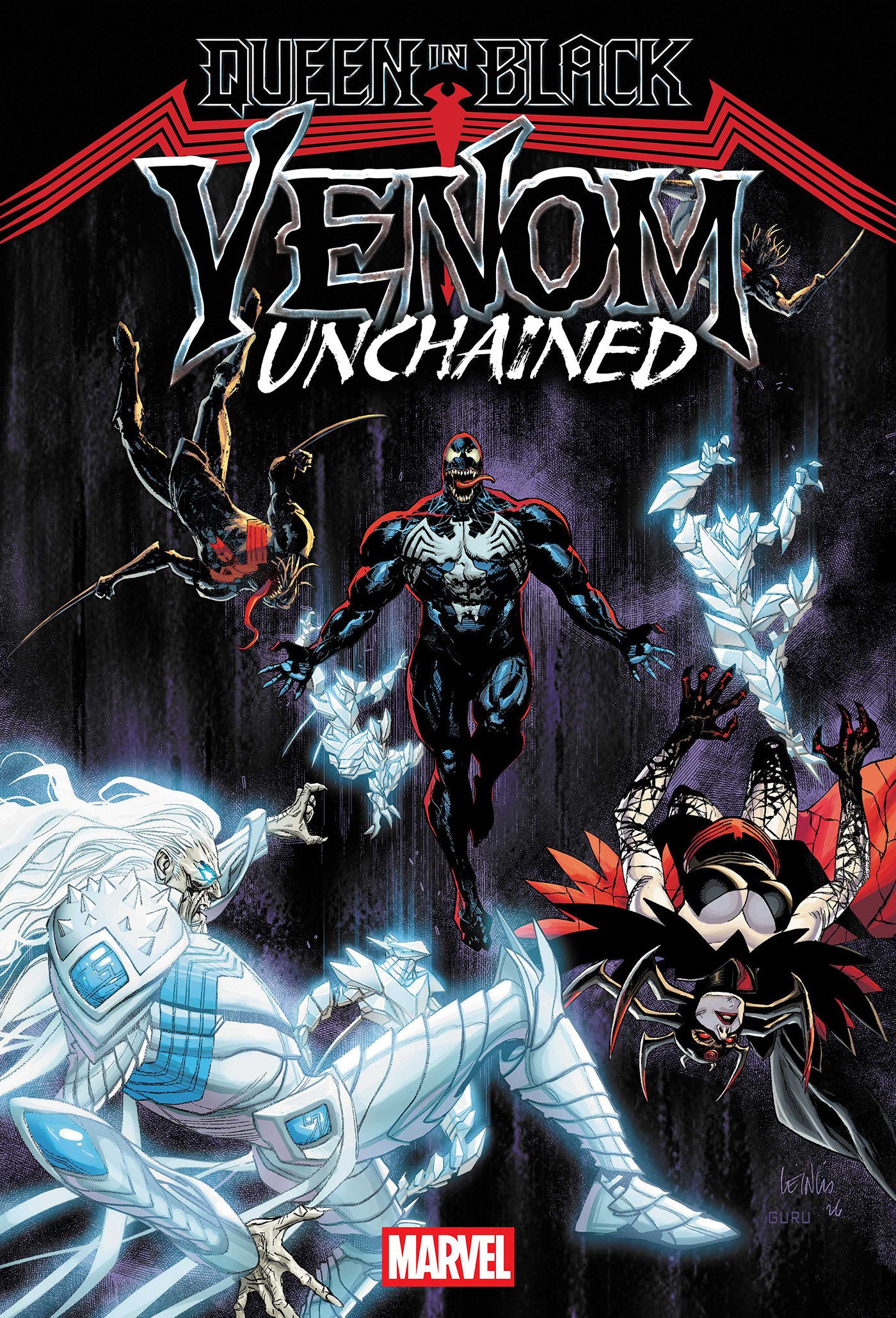 QUEEN IN BLACK VENOM UNCHAINED #3 QIB CVR A
