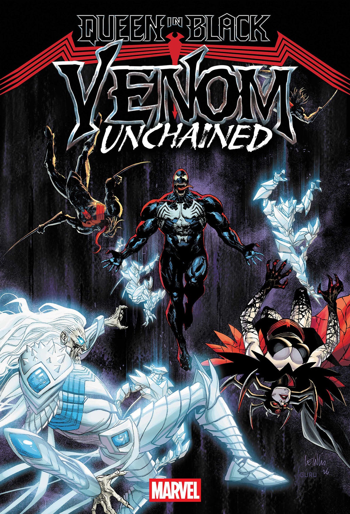 QUEEN IN BLACK VENOM UNCHAINED #3 CVR A QIB