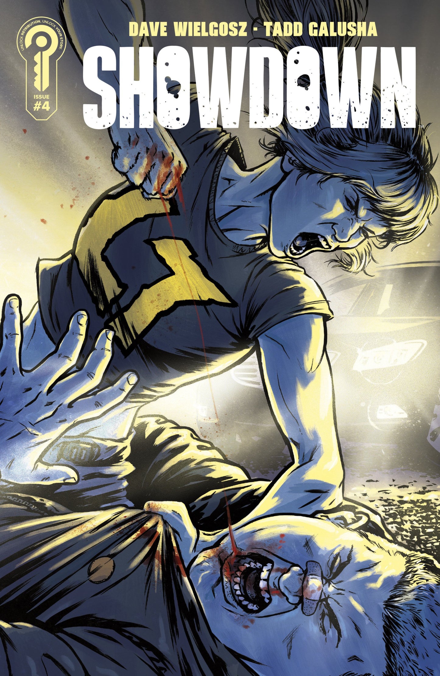 SHOWDOWN #4 COVER B TADD GALUSHA CVR B