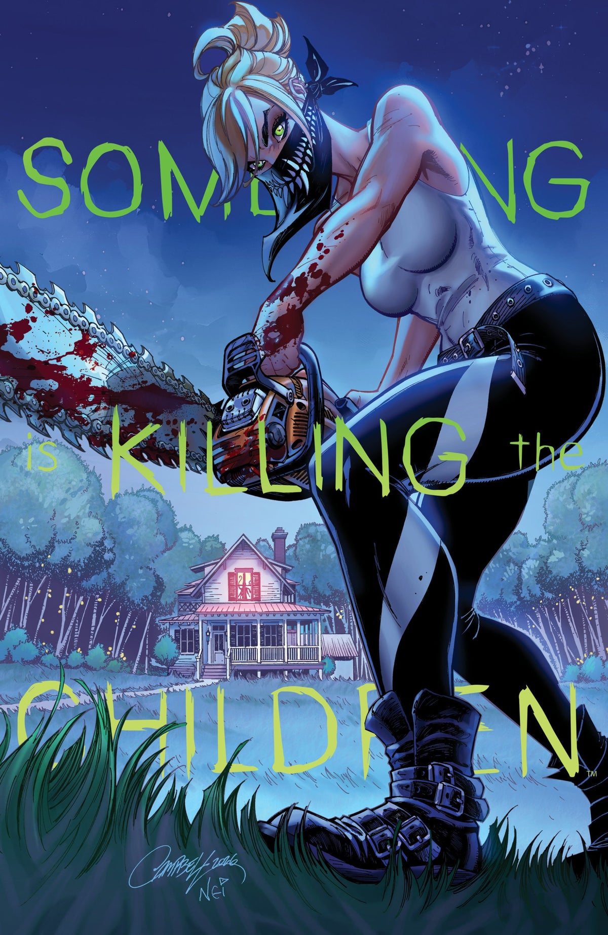 SOMETHING IS KILLING THE CHILDREN #50 CVR L CAMPBELL FOC VAR
