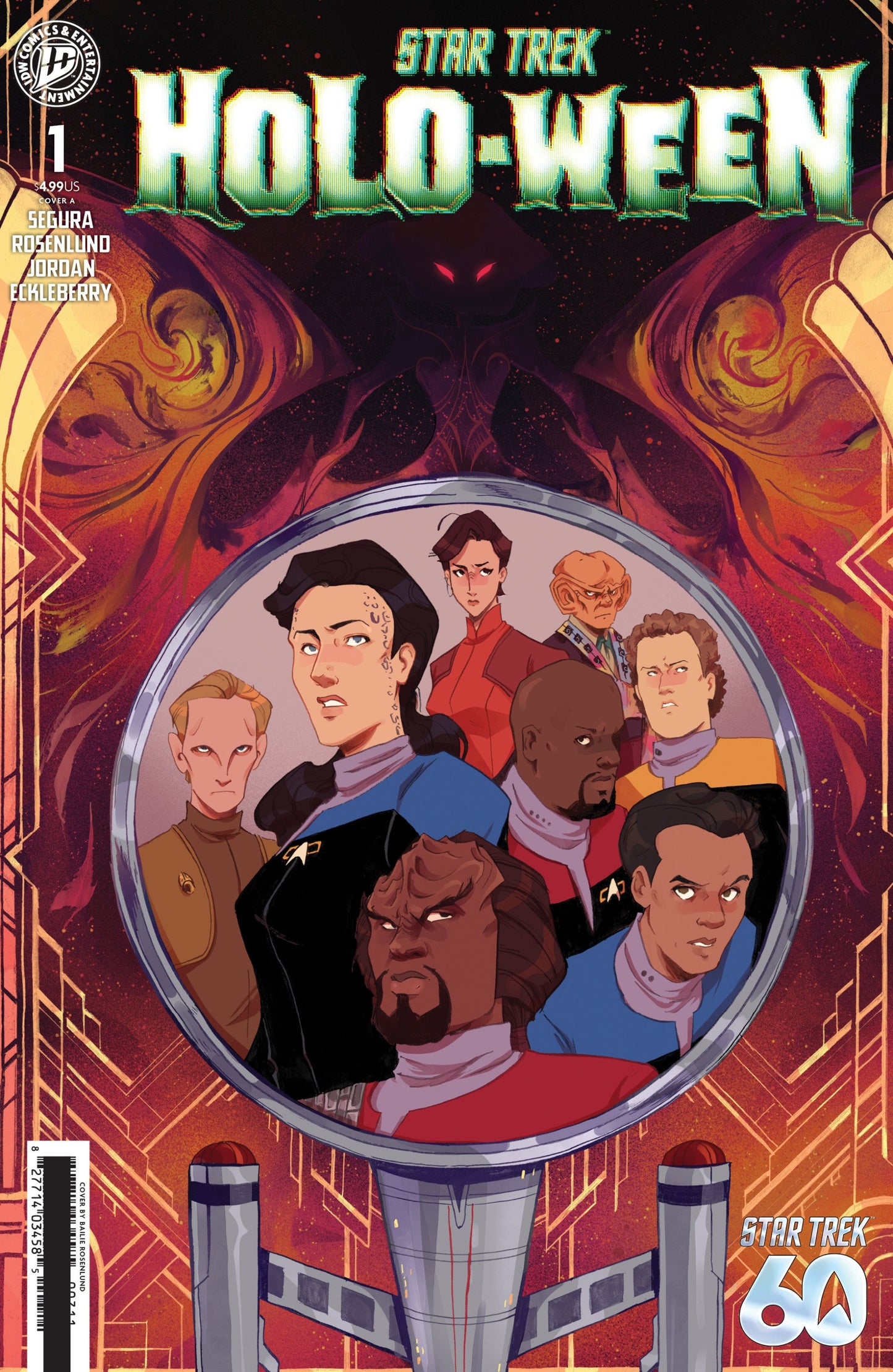 STAR TREK HOLO-WEEN II #1 COVER A ROSENLUND CVR A