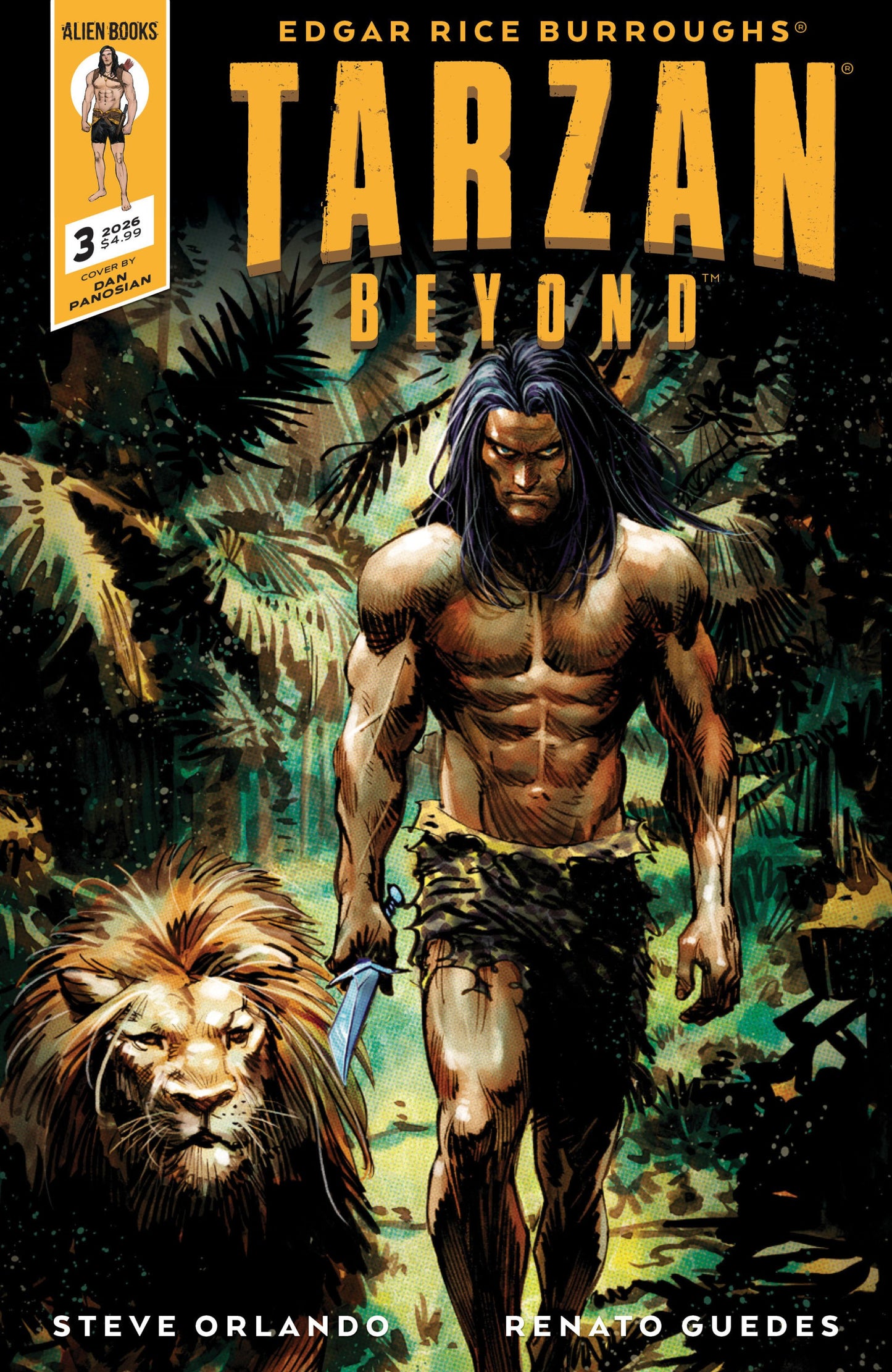 TARZAN BEYOND #3 VAR C PANOSIAN CVR C