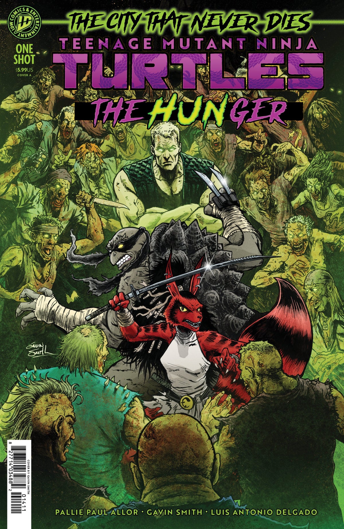 TEENAGE MUTANT NINJA TURTLES THE HUNGER CVR A SMITH