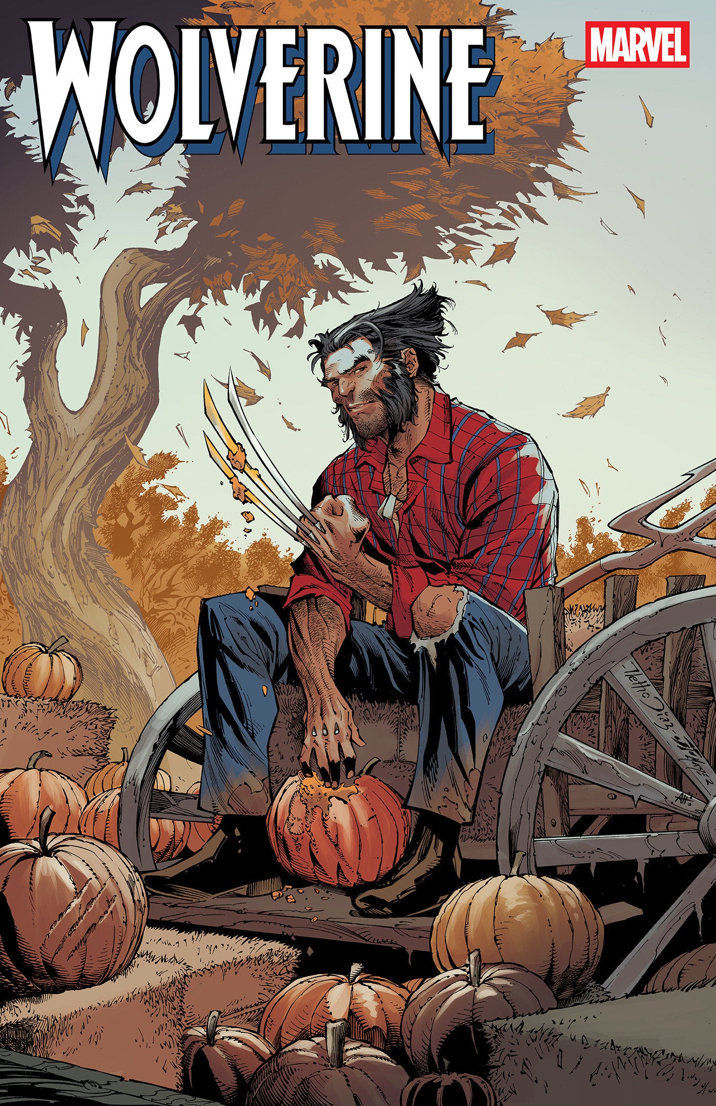 WOLVERINE #27 NETHO DIAZ FALL FANTASIES VAR CVR B