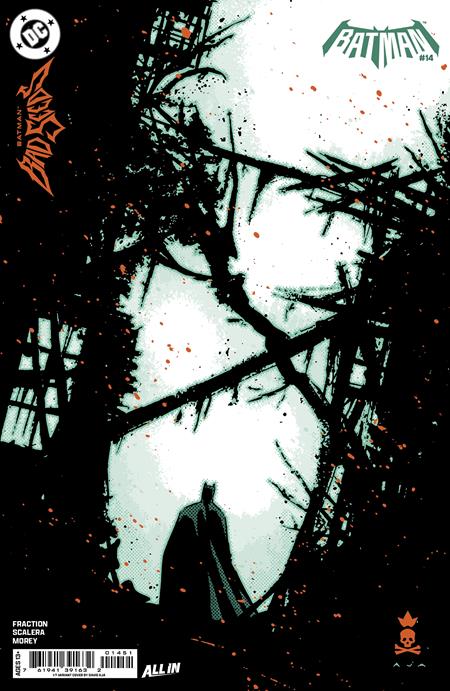 BATMAN #14 1:25 INCV DAVID AJA CARD STOCK VAR BATMAN BAD SEEDS