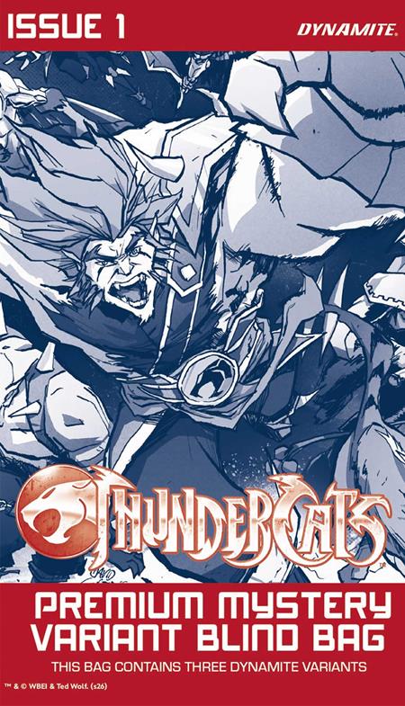 THUNDERCATS 2026 #1 CVR I PREMIUM MYSTERY BLIND BAG VAR