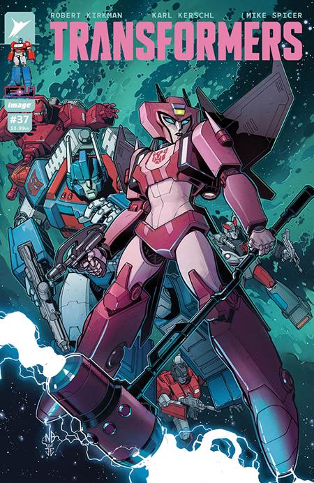 TRANSFORMERS #37 1:25 INCV NICK BRADSHAW & JIM CHARALAMPIDIS VAR