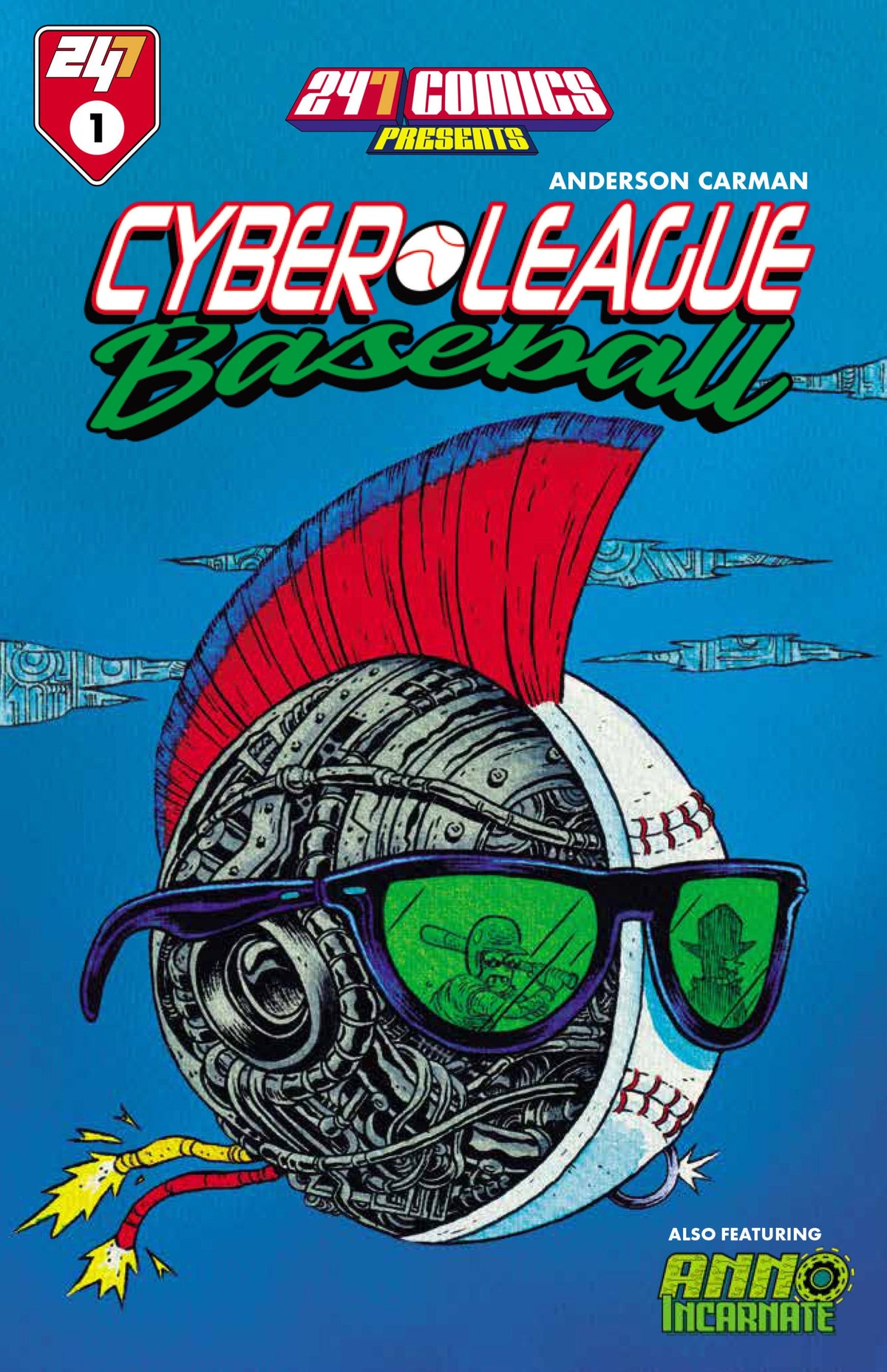 247 COMICS PRESENTS SPOTLIGHT #1 COVER B - CYBER LEAGUE MANGA VAR CVR B