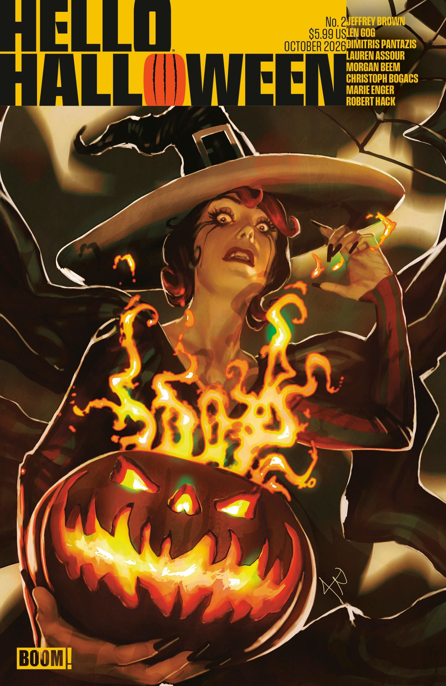 HELLO HALLOWEEN #2 A MAIN DRESSED PUEBLA CVR A
