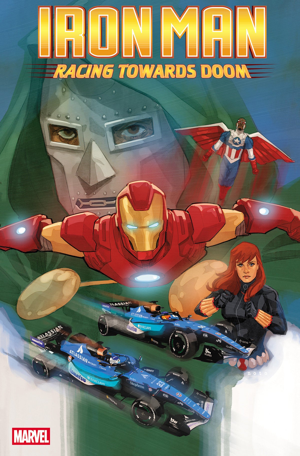 IRON MAN RACING TOWARDS DOOM #1 CVR A