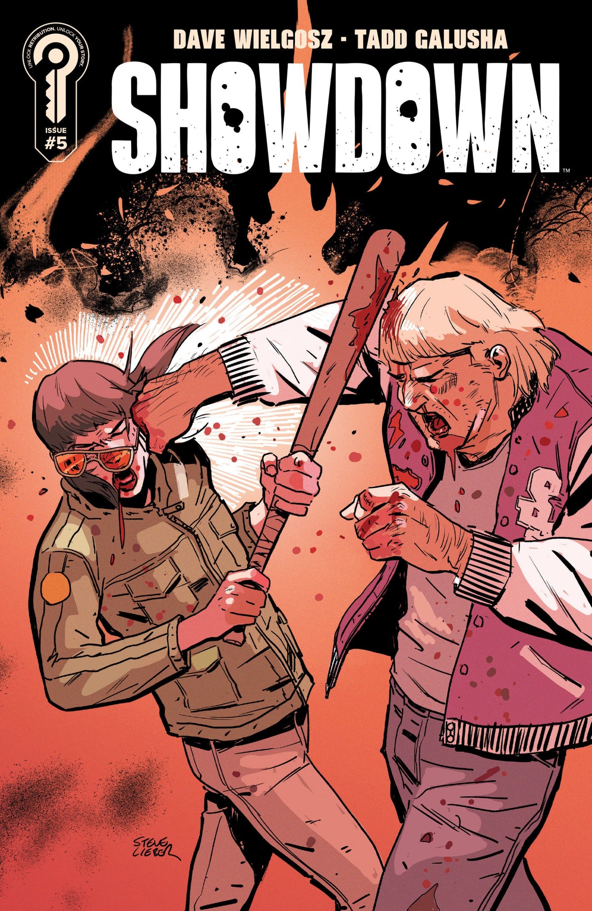 SHOWDOWN #5 COVER A STEVE LIEBER CVR A