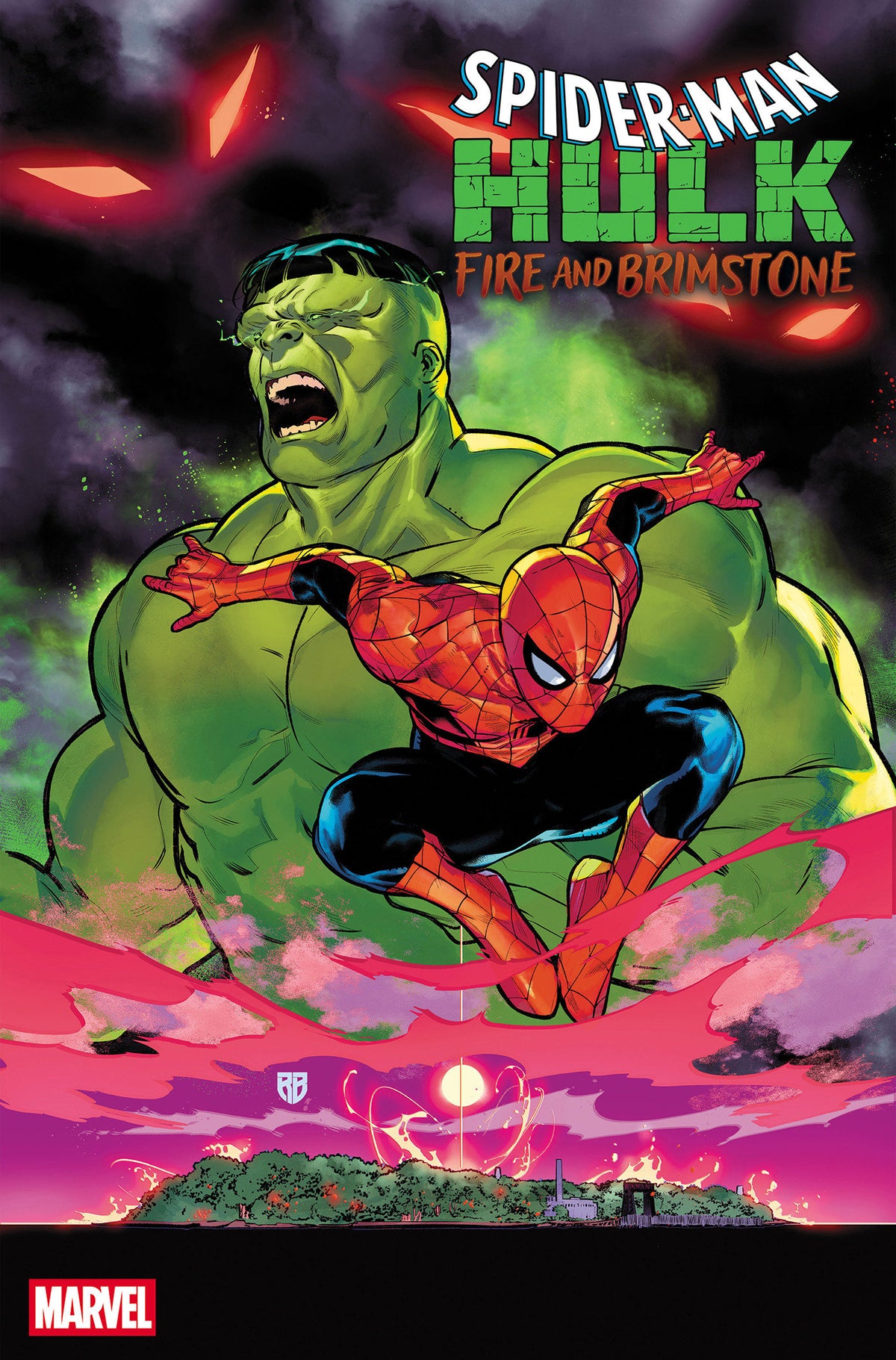 SPIDER-MAN HULK FIRE AND BRIMSTONE #3 CVR A