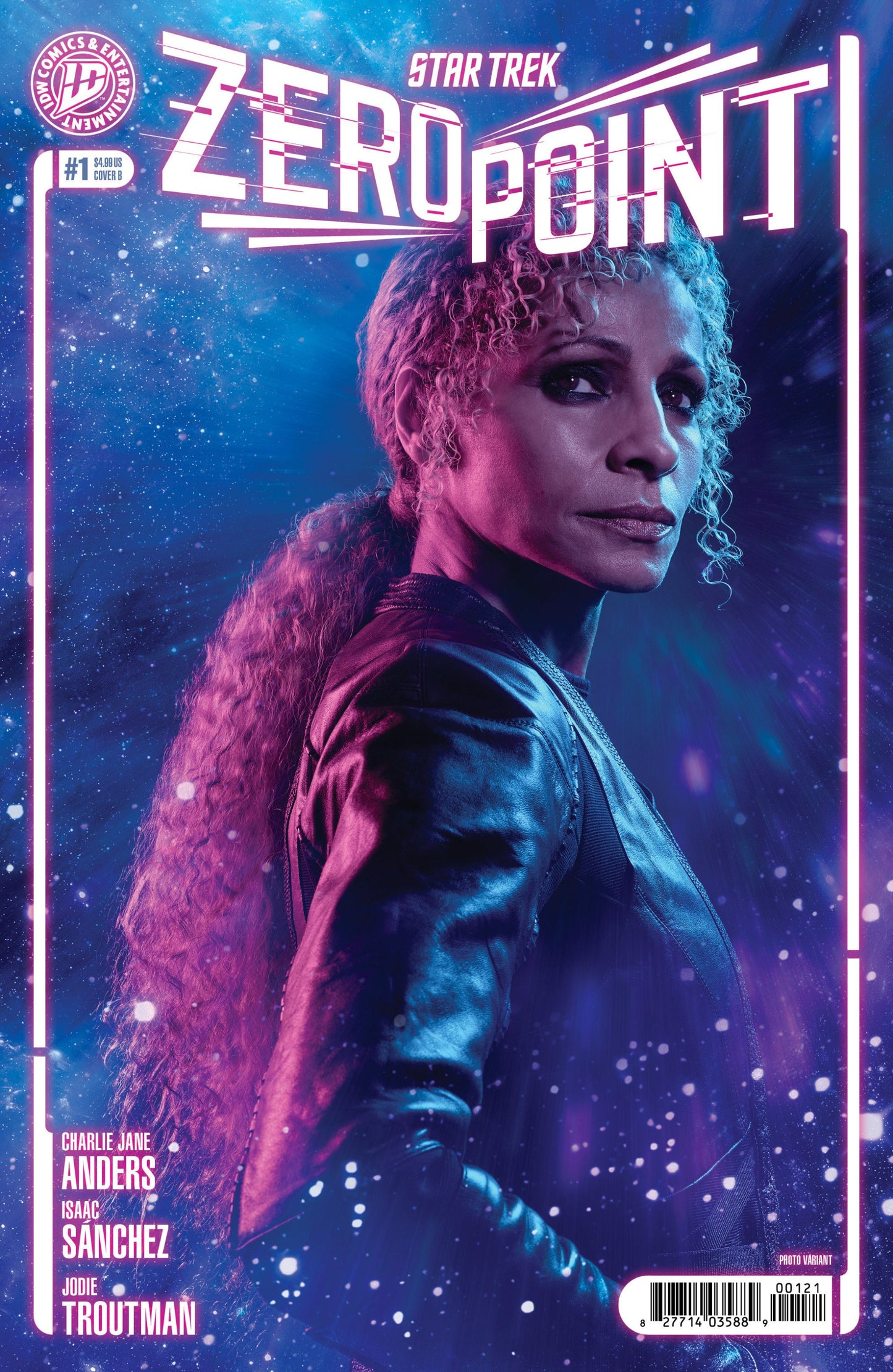 STAR TREK ZERO POINT #1 VAR B PHOTO VAR CVR B