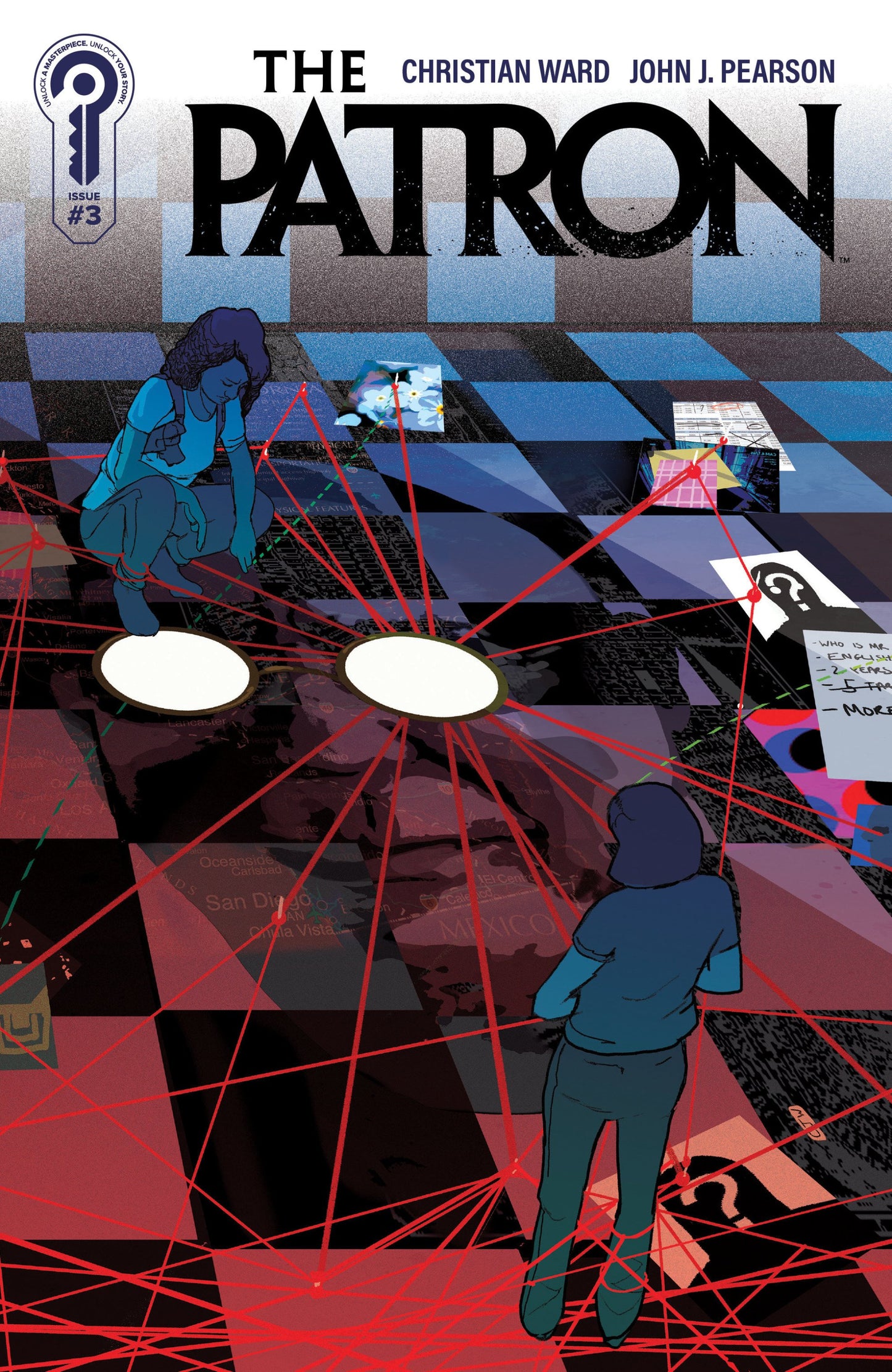 THE PATRON #3 COVER A CHRISTIAN WARD CVR A
