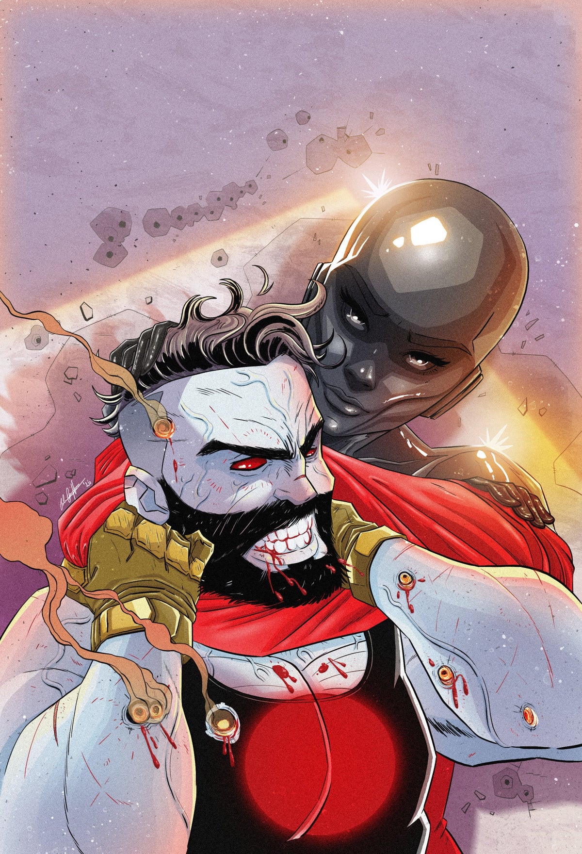 VALIANT BEYOND BLOODSHOT #7--TOY SOLDIERS #1 CVR C GRIFFIN FULL ART VAR