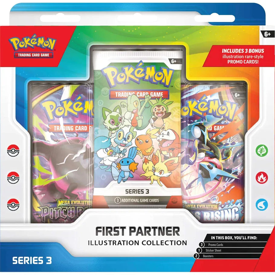 POKEMON FIRST PARTNER ILLUSTRATION COLLECTION SER 3