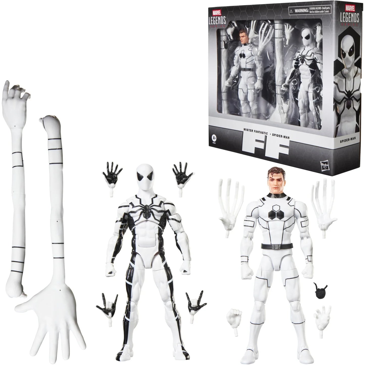 MARVEL LEGENDS FANTASTIC FOUR MR. FANTASTIC SPIDER-MAN 2 PACK