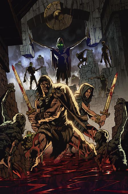 CONAN THE BARBARIAN TIDES OF THE TYRANT KING #3 CVR E DANNY EARLS VIRGIN CARDSTOCK VAR (OF 4)
