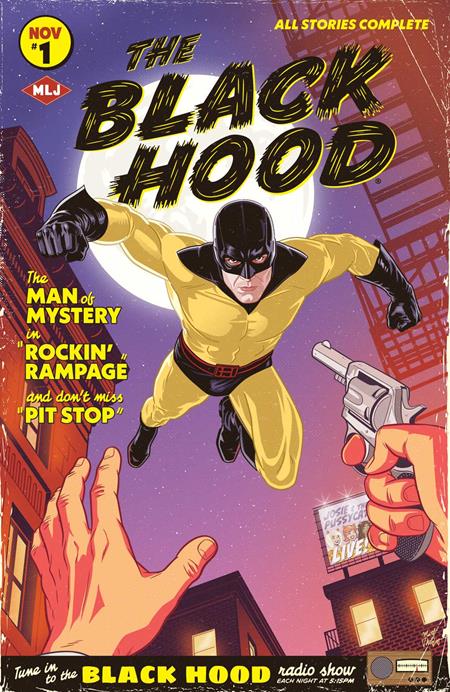 JOSIE AND THE PUSSYCATS ROCK ON ONE SHOT CVR B MATT TALBOT BLACK HOOD VAR