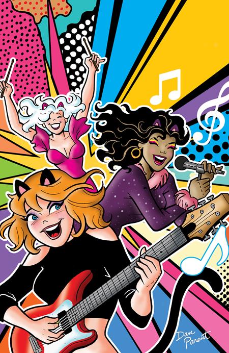 JOSIE AND THE PUSSYCATS ROCK ON ONE SHOT CVR D DAN PARENT FOIL FULL ART VAR