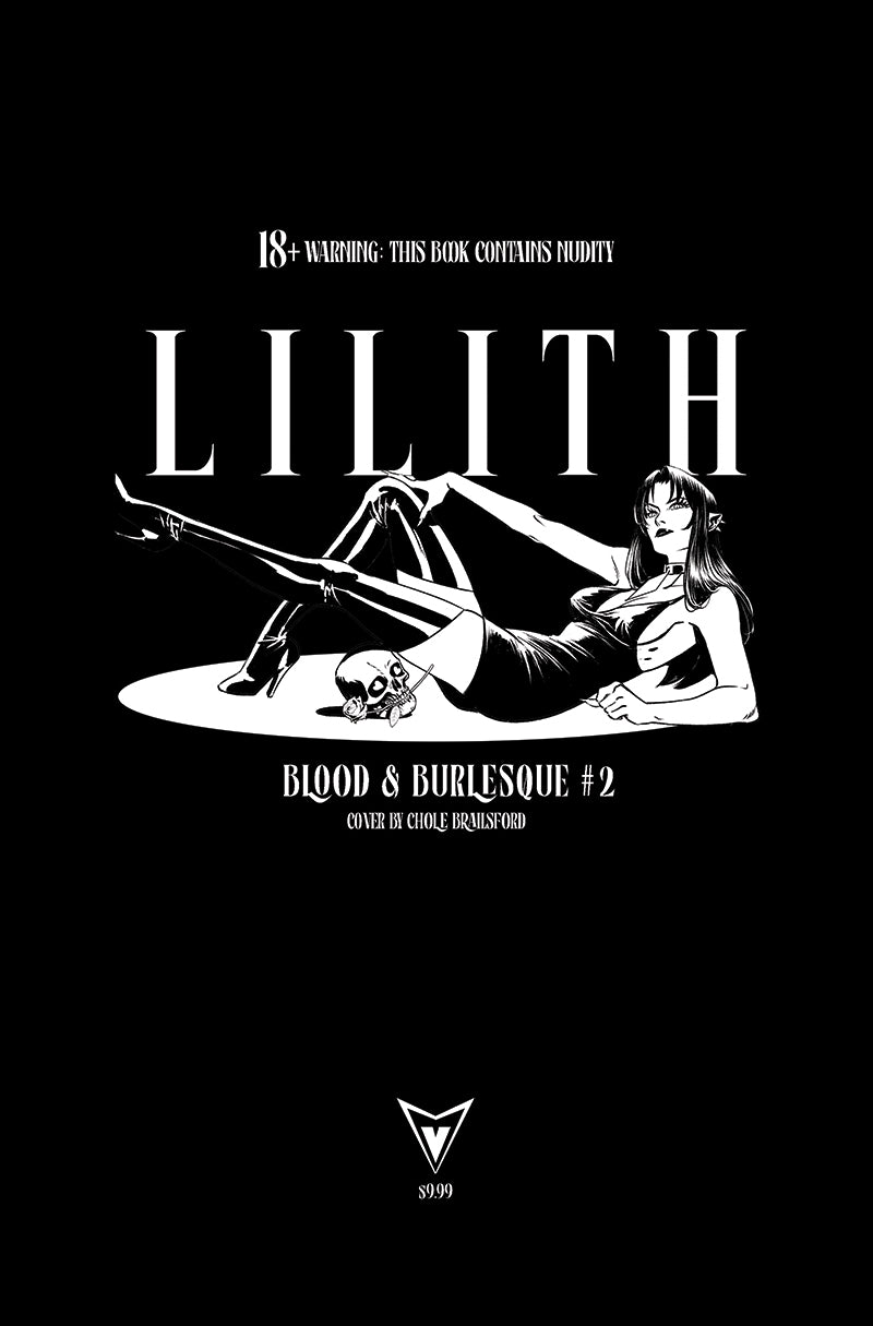 LILITH BLOOD AND BURLESQUE #2 CVR F CHLOE NSFW BLACK BAG FULL ART VAR (OF 5)