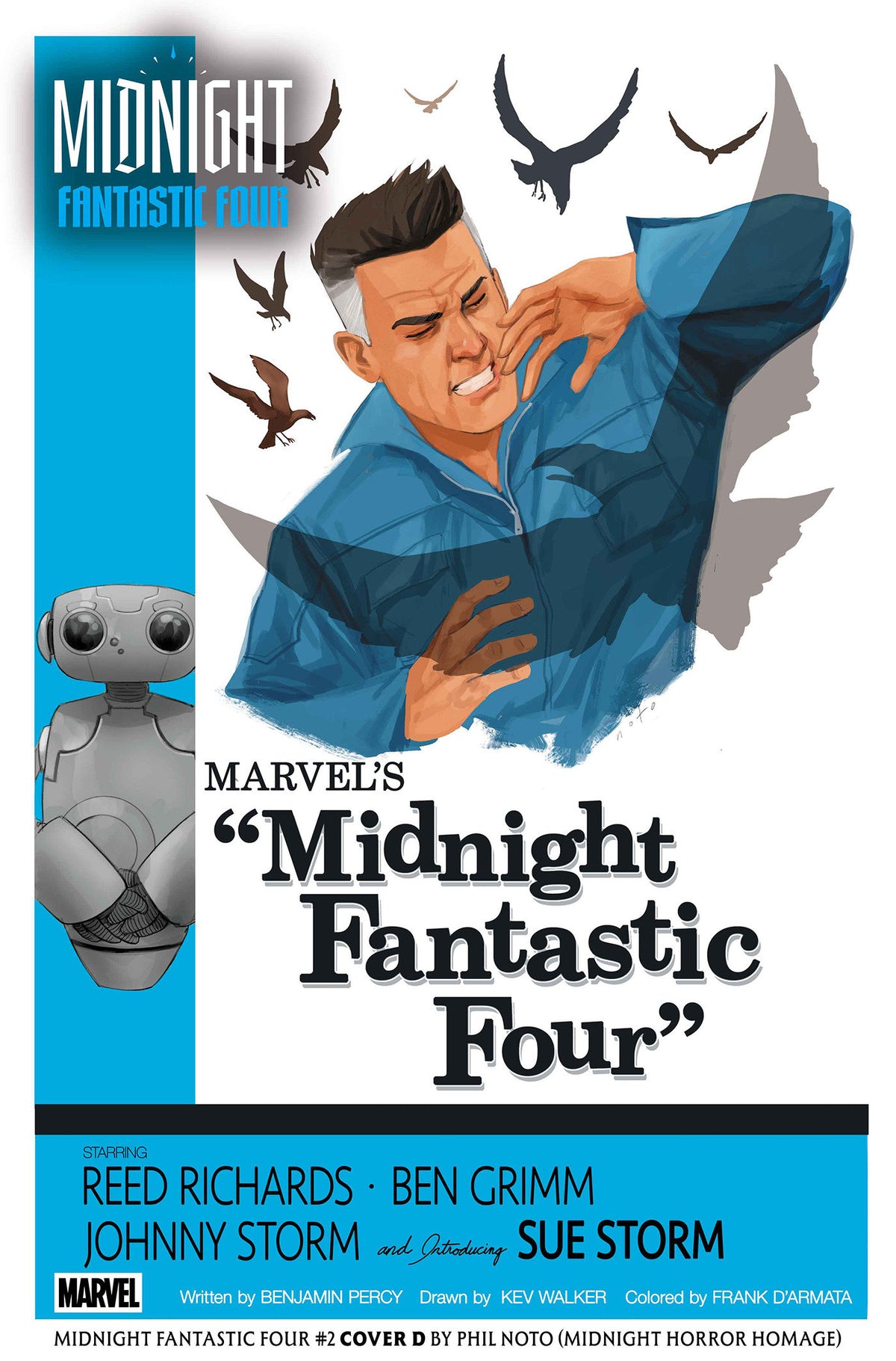 MIDNIGHT FANTASTIC FOUR #2 CVR D PHIL NOTO MIDNIGHT HORROR HOMAGE VAR