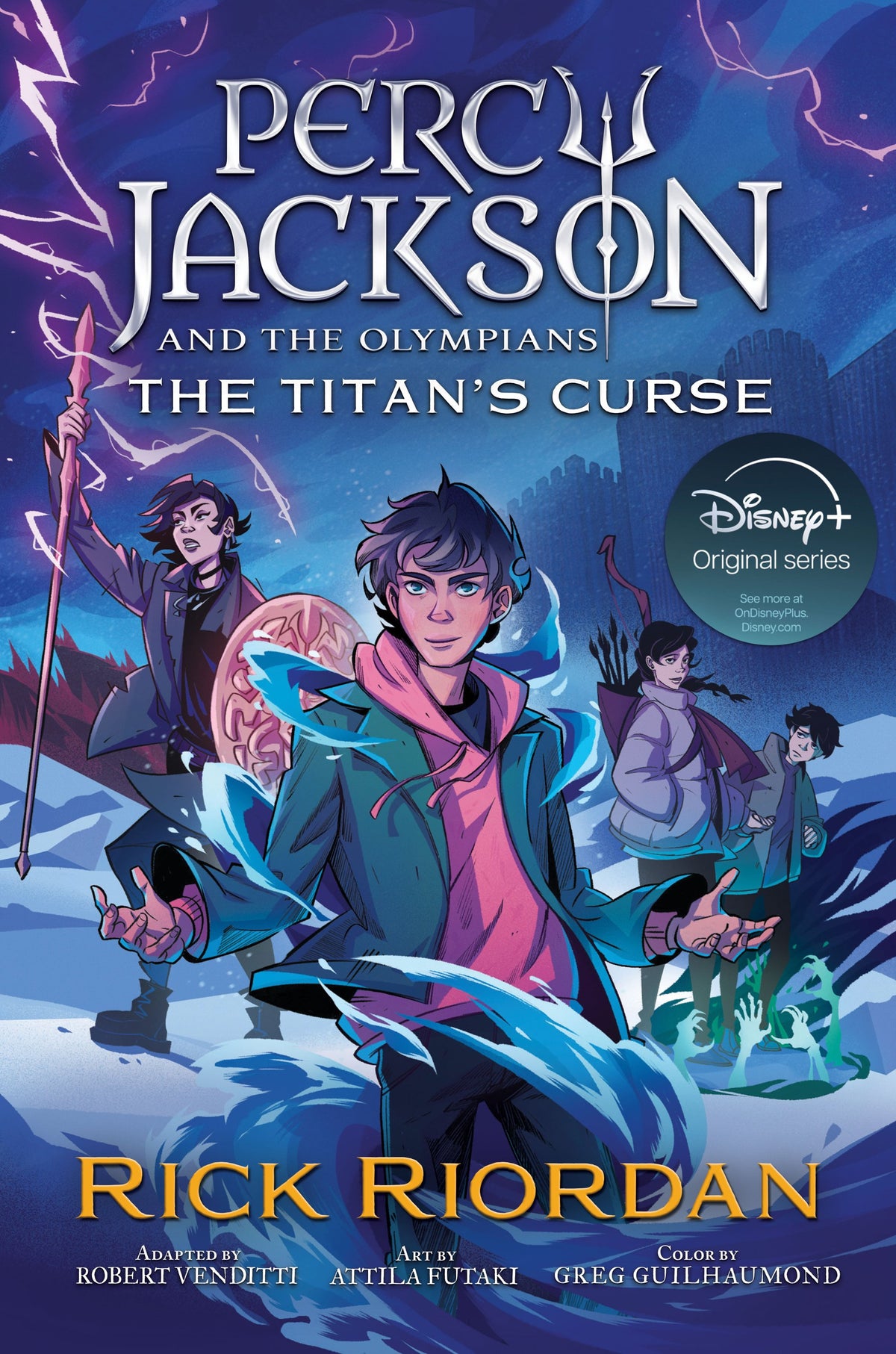 PERCY JACKSON AND THE OLYMPIANS THE TITANS CURSE THE GRAPHIC NOVEL TP