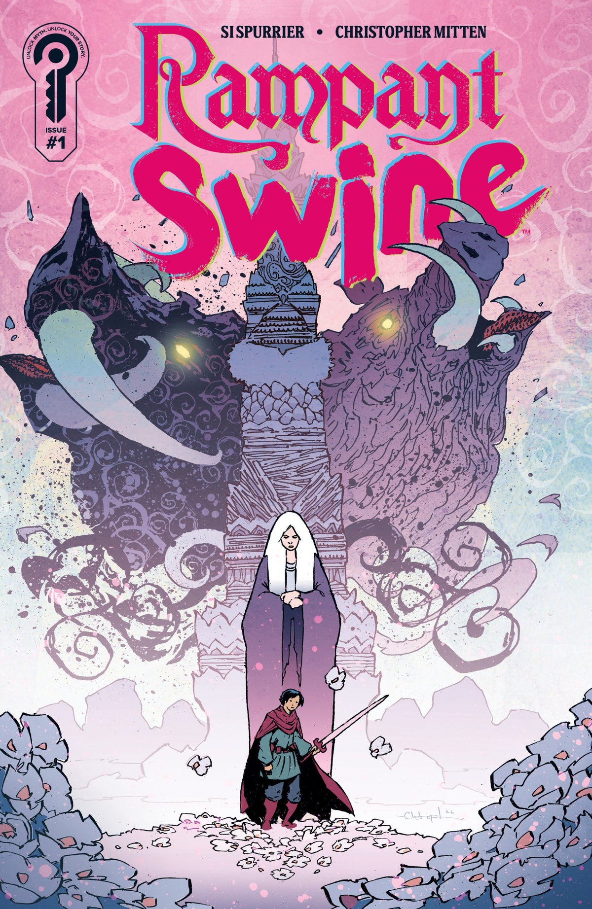 RAMPANT SWINE #1 CVR A CHRISTOPHER MITTEN